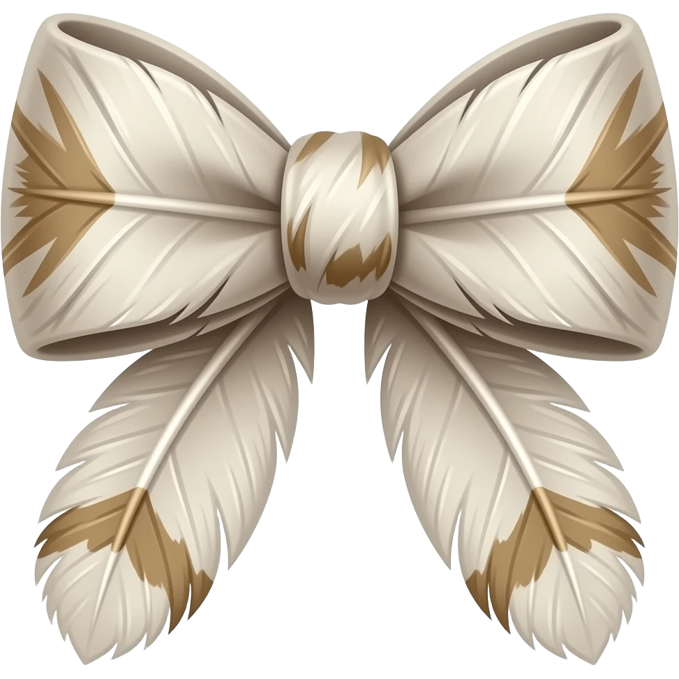 лук с перьями emoji