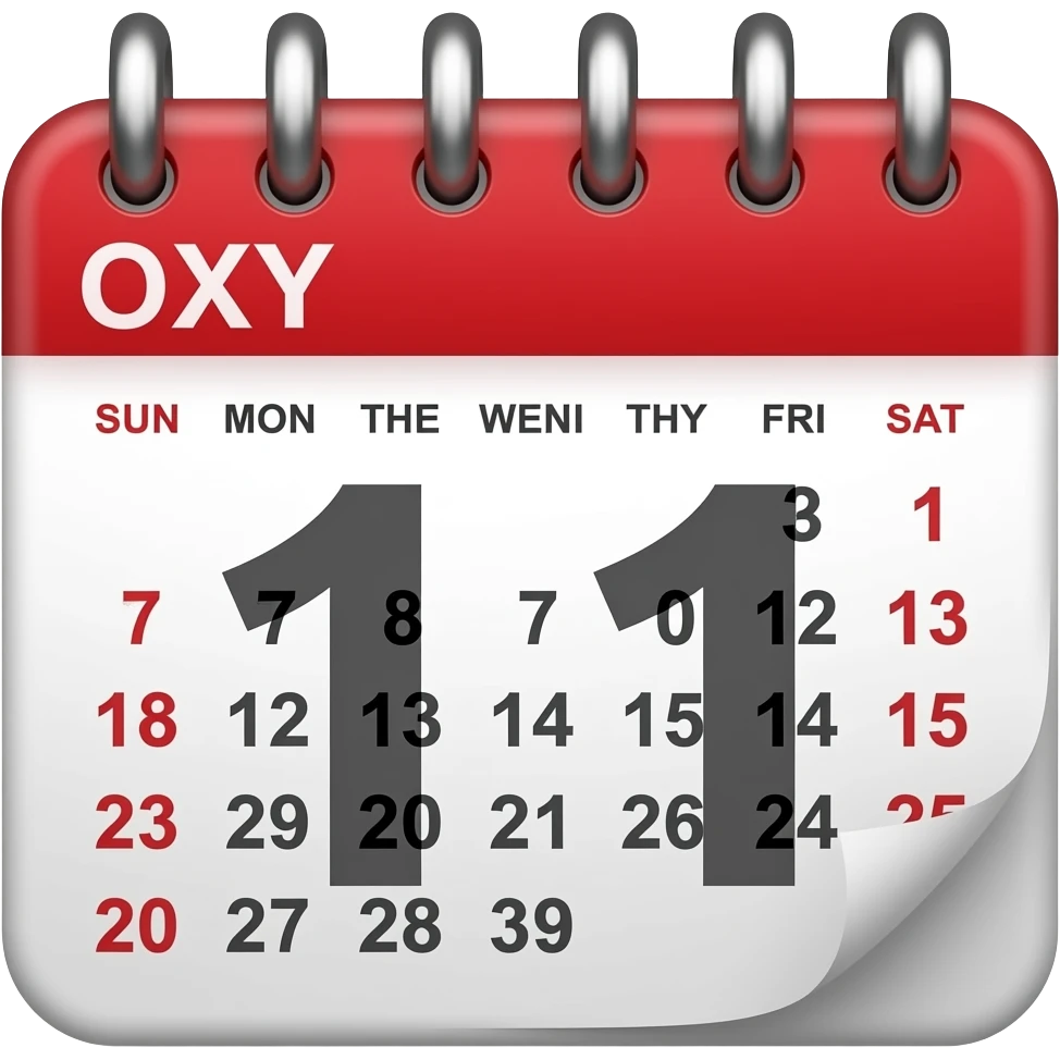 Calendar emoji