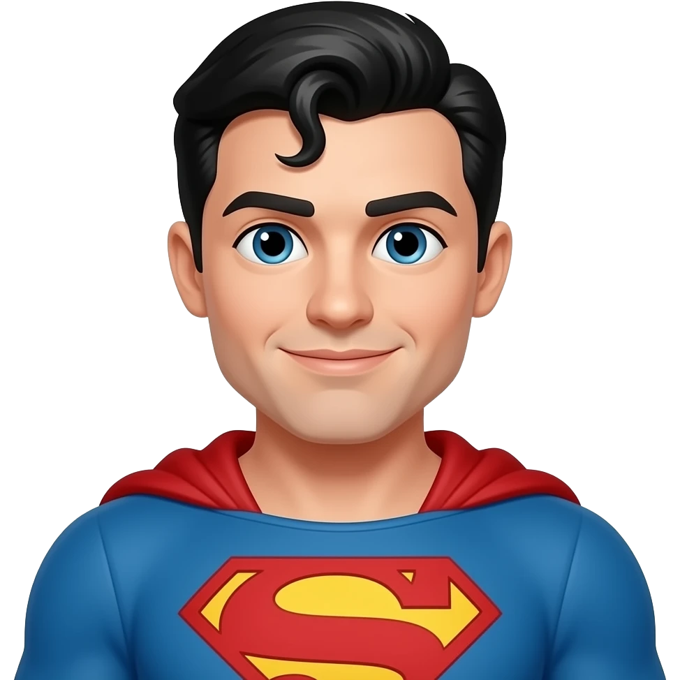 Superhero emoji
