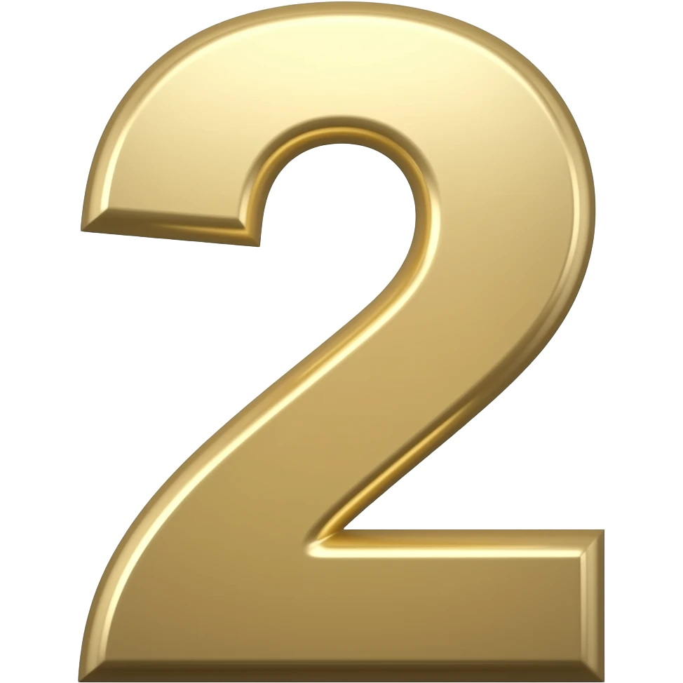 number two emoji