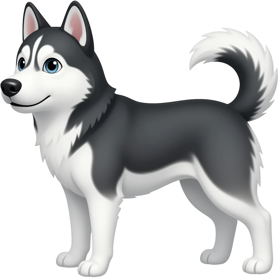 husky emoji