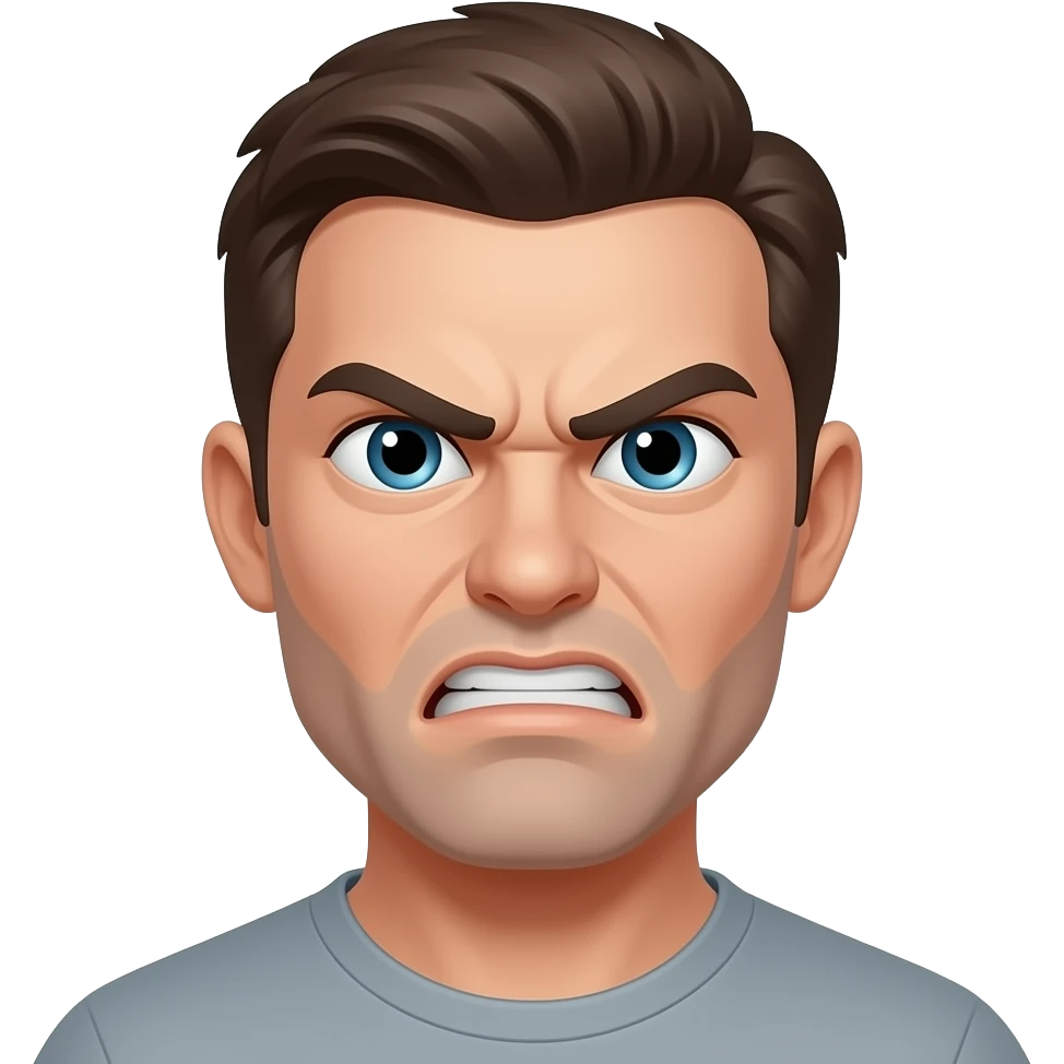 HAYIR SANA RAKAMLA SÖYLÜYORUM SİNİRLİ emoji