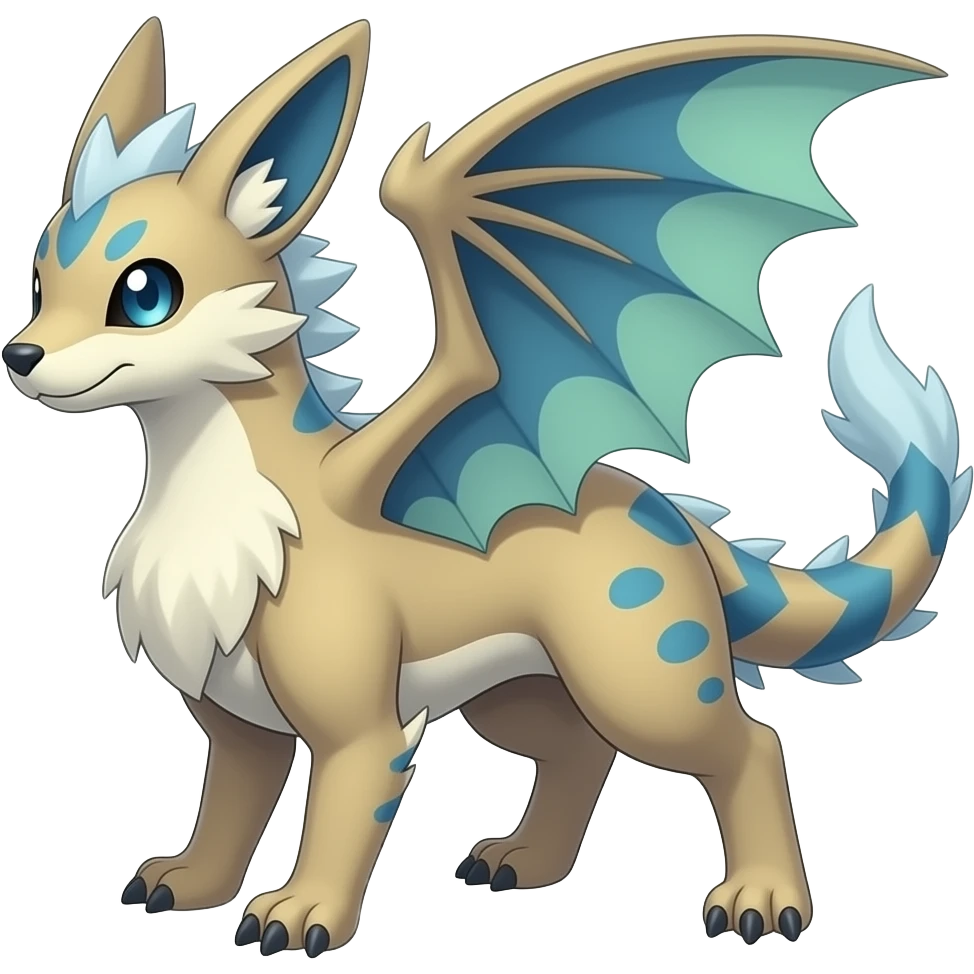 Salandit-Salamence-Meowstic-Minccino-Furret-Milotic-Exveemon-hybrid emoji