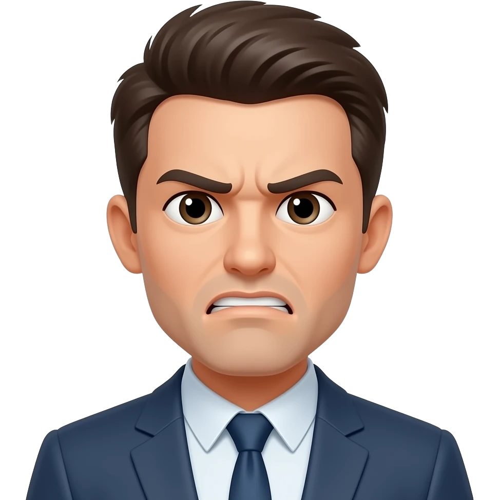 Frustration emoji