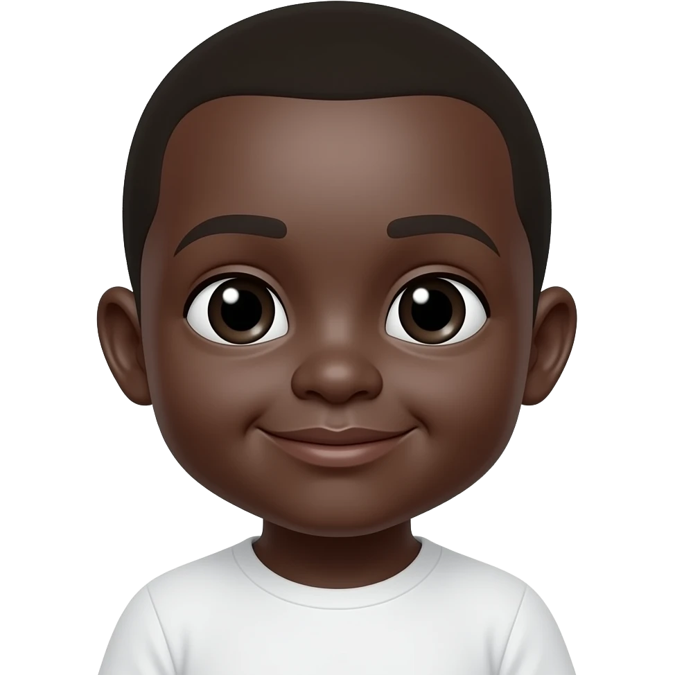 Bebe negro emoji