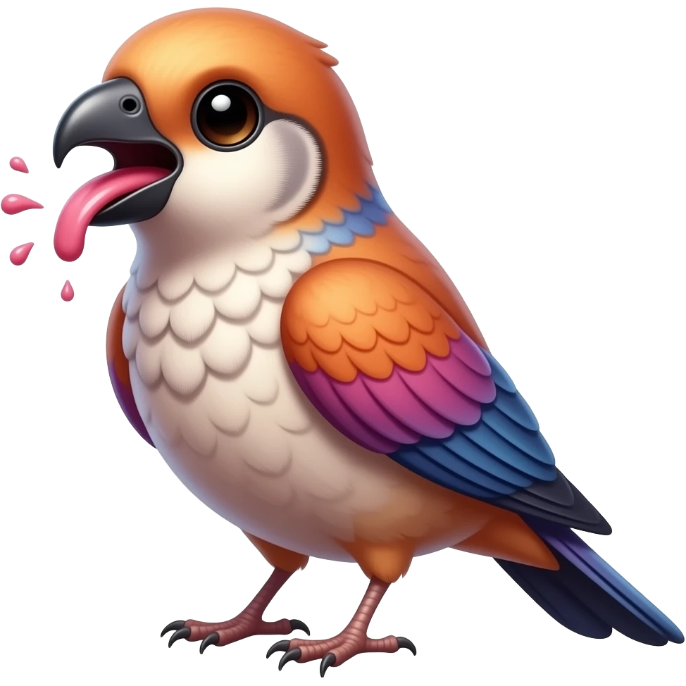 🐦🤮 emoji