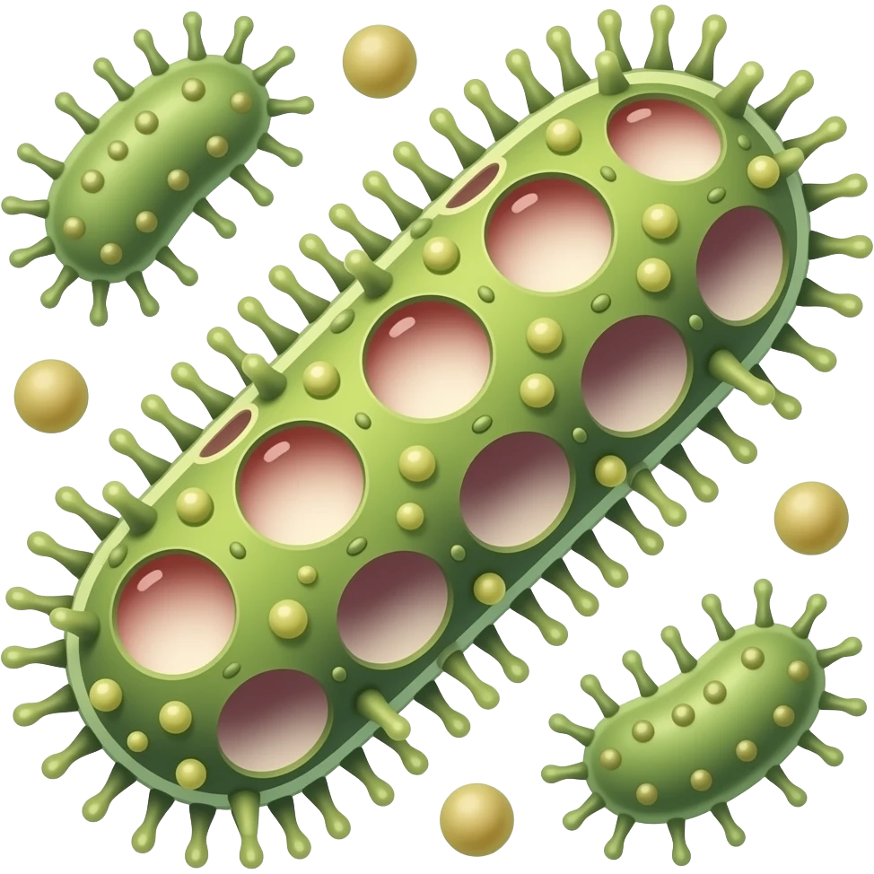 bacteria emoji