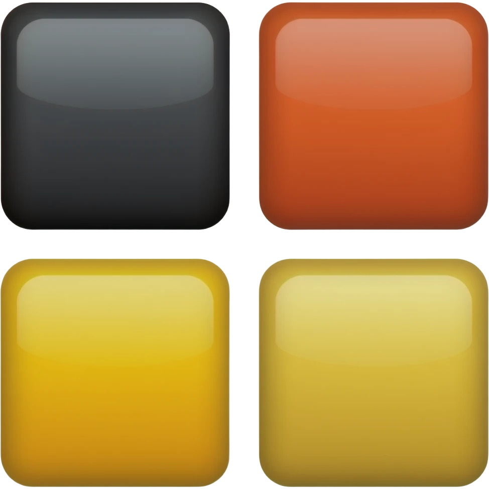 ⬛⬛⬛⬛🟥🟥🟥🟥🟨🟨🟨🟨 emoji