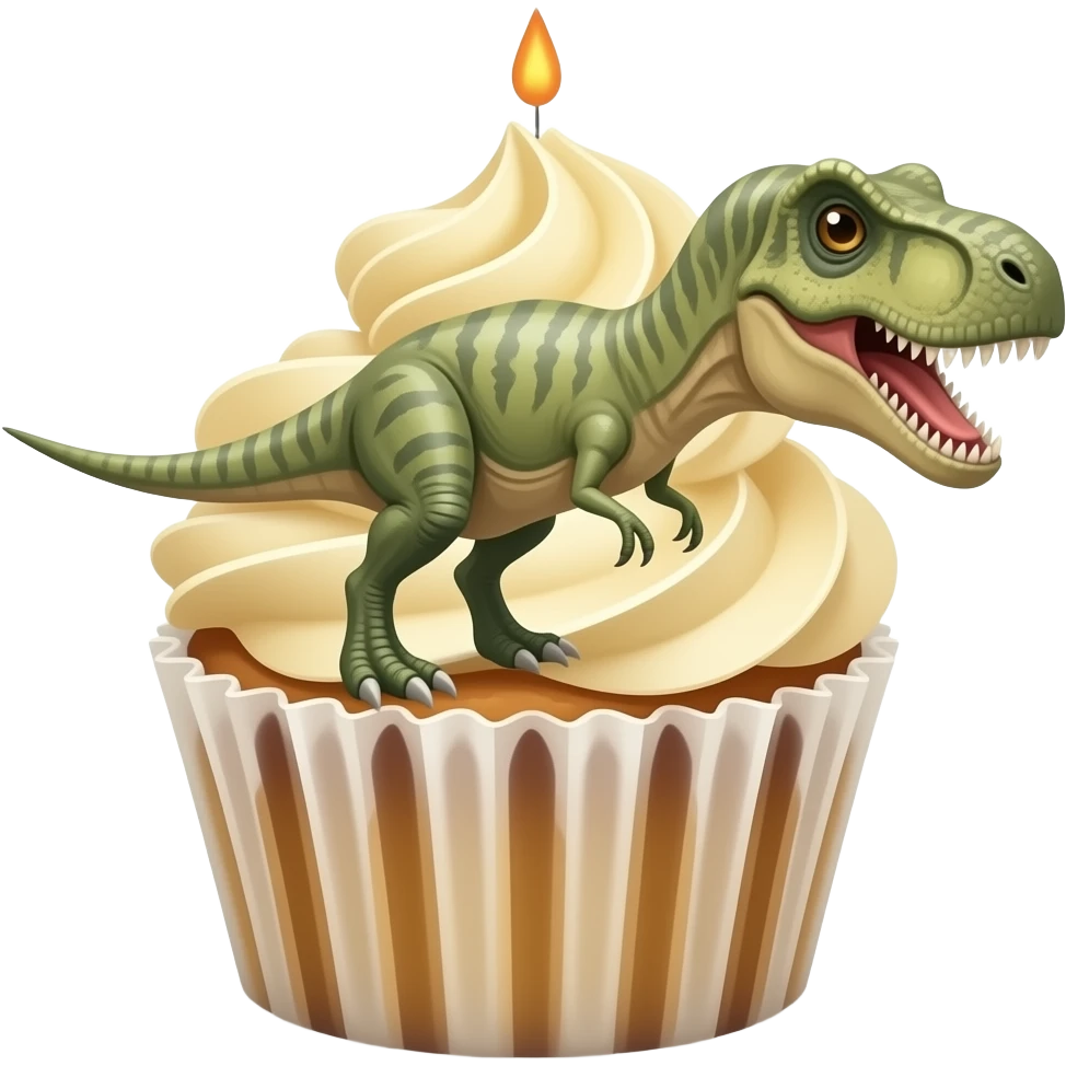 🦖🧁 emoji