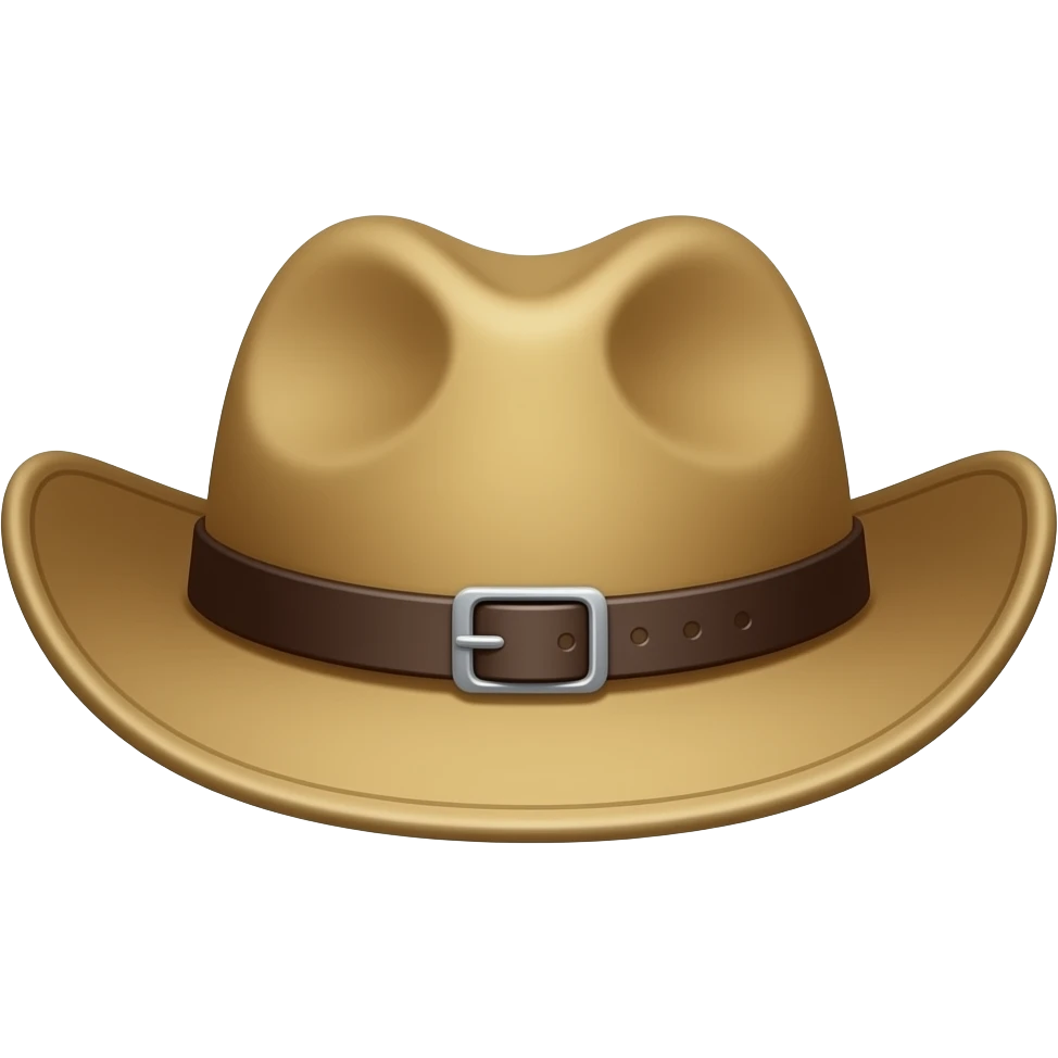 ranger hat emoji