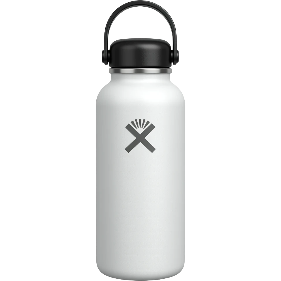 white hydroflask emoji