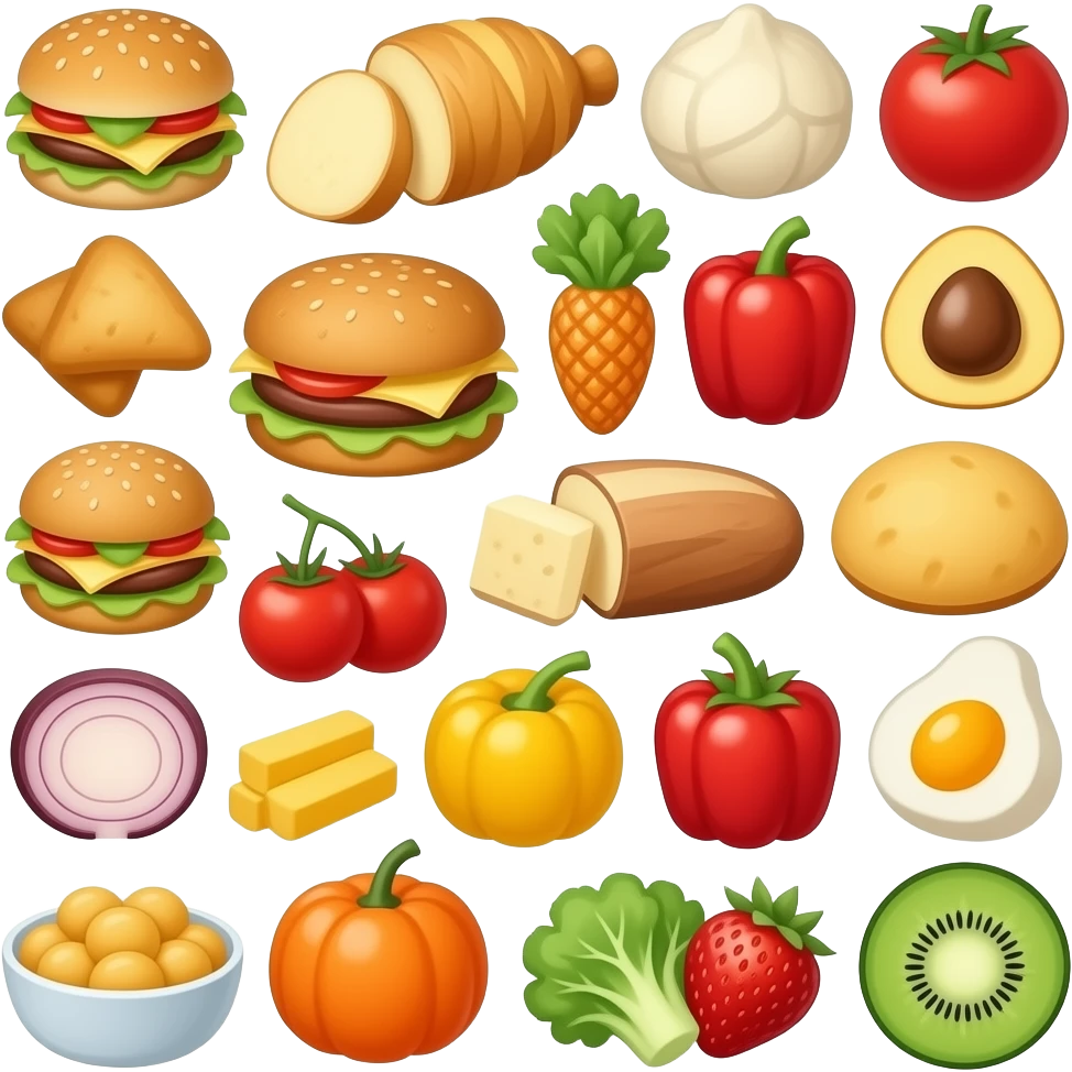 mucha comida emoji