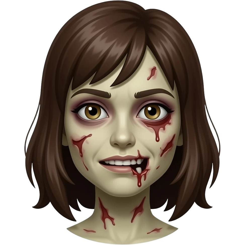 female zombie emoji