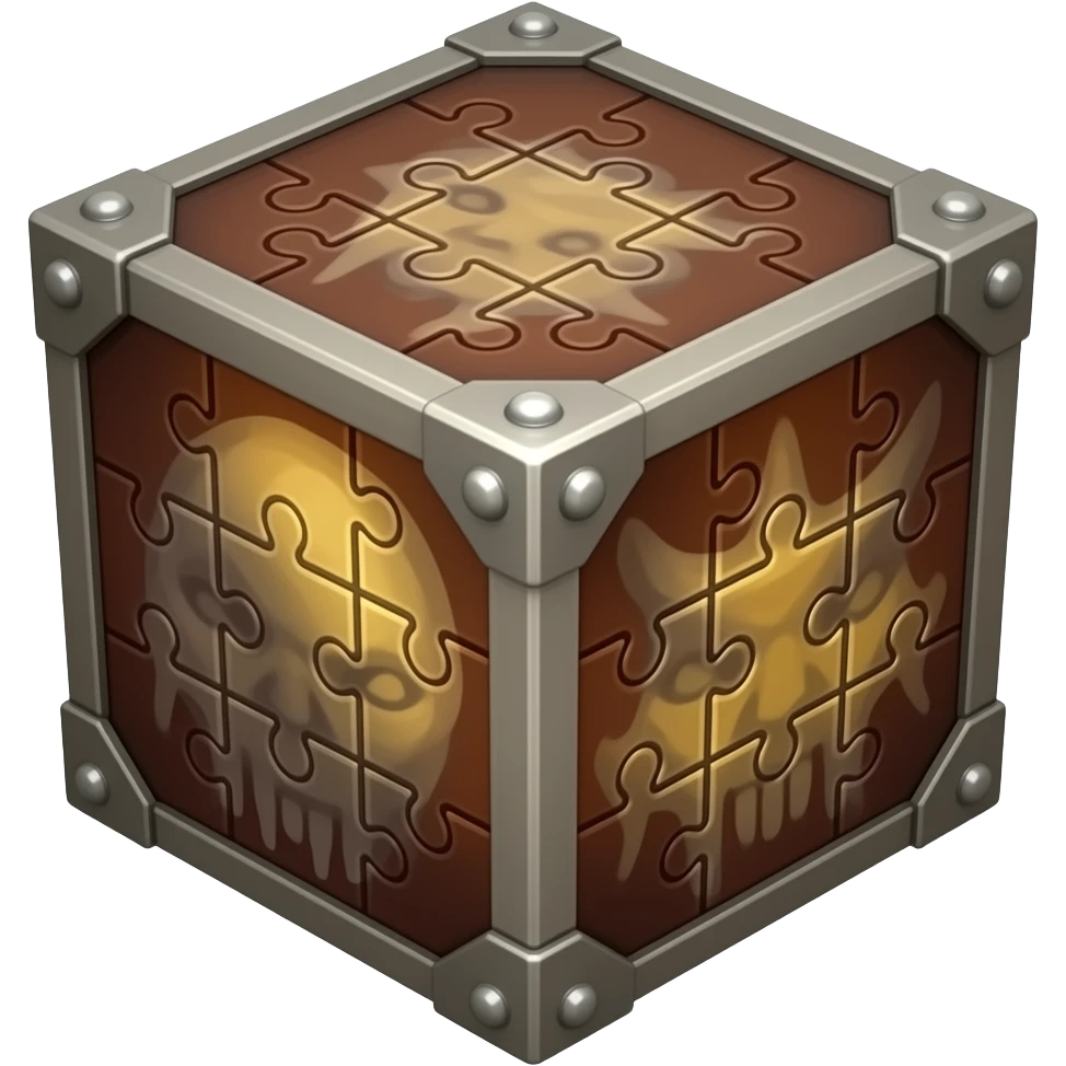Hellraiser Puzzle Box, cube, emoji