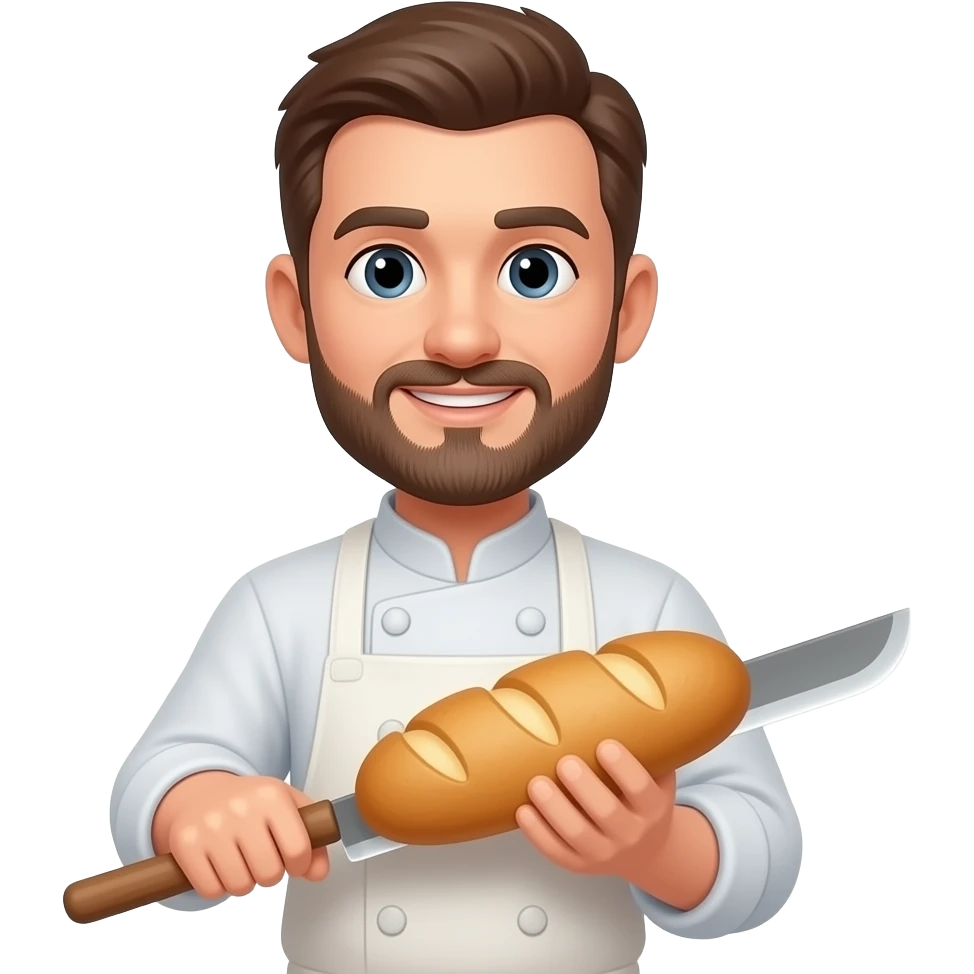 man making bread emoji