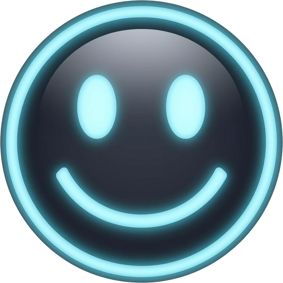 Neonowe emoji emoji
