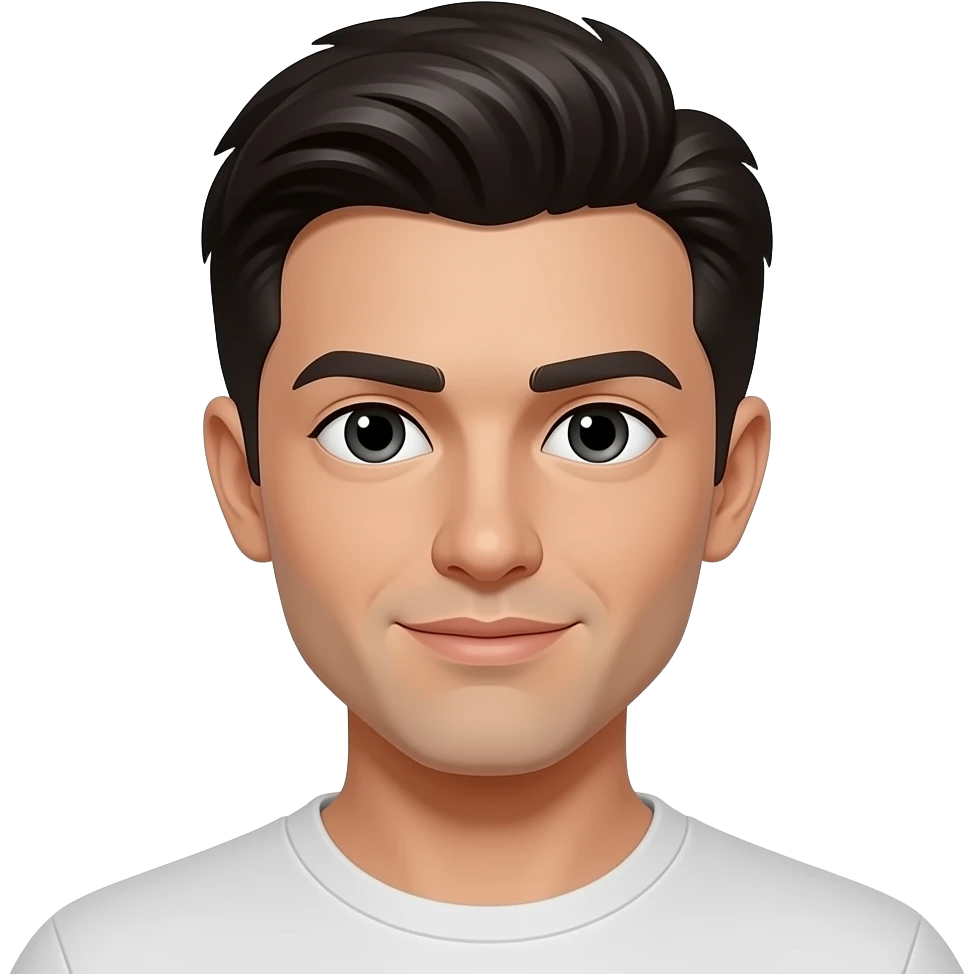 Make his hair darker emoji
