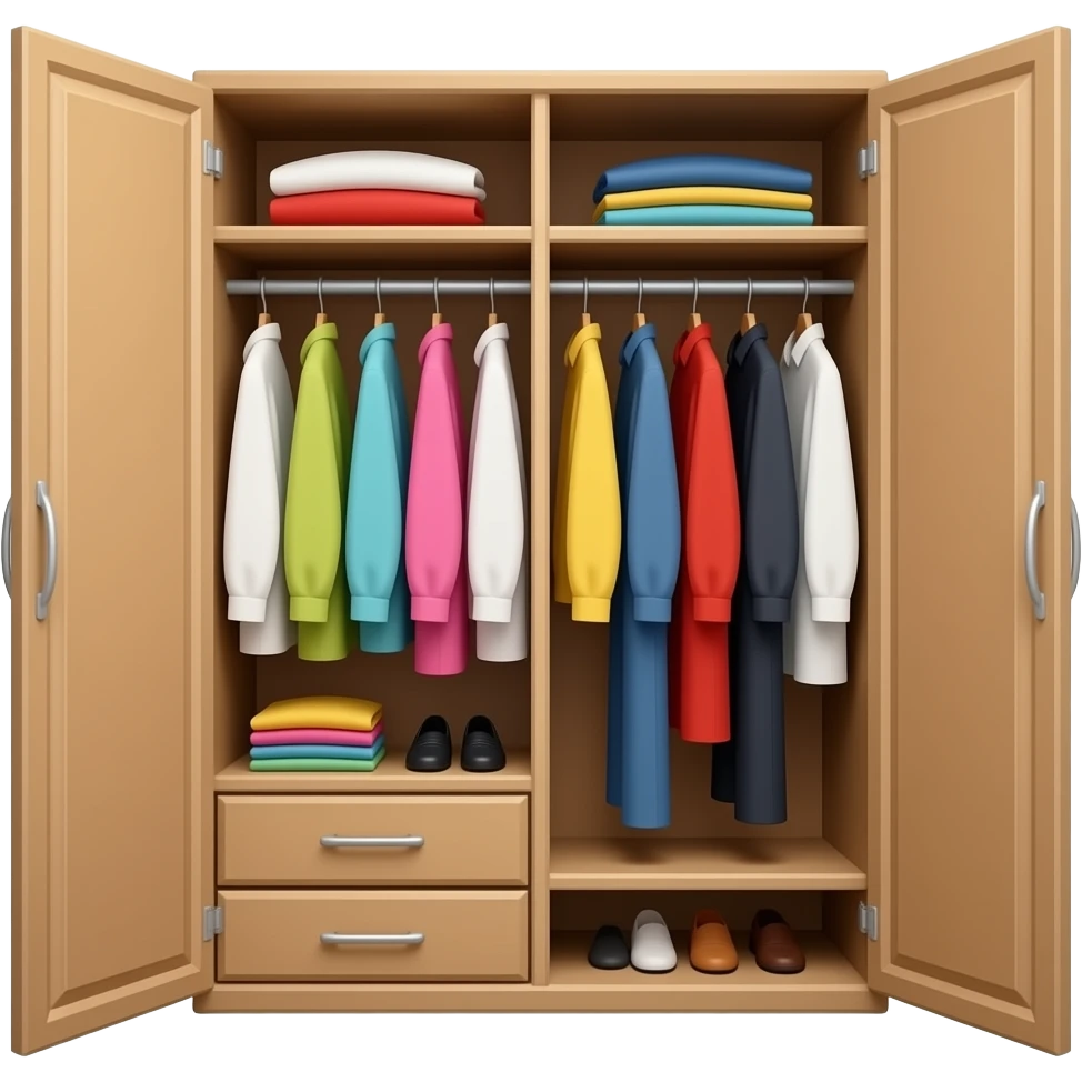 wardrobe emoji