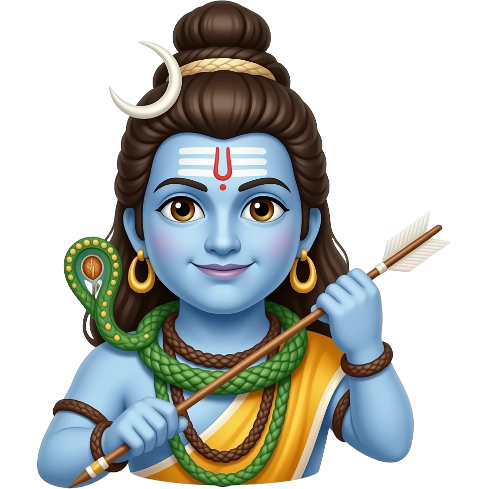 god ram with arrow emoji