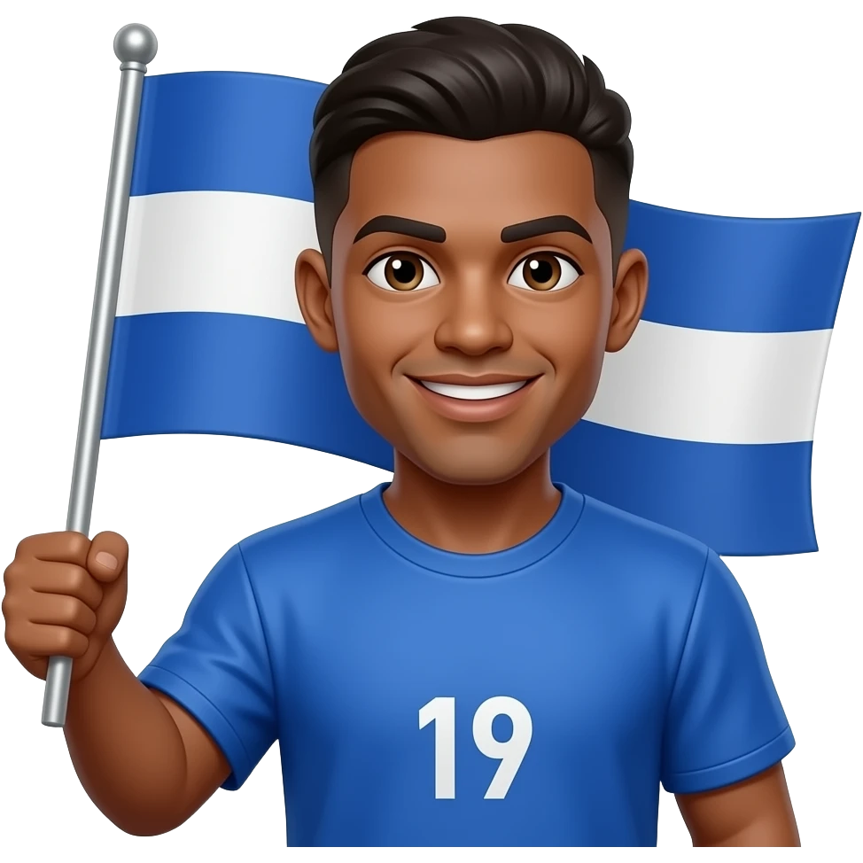 MVP con bandera el salvador emoji