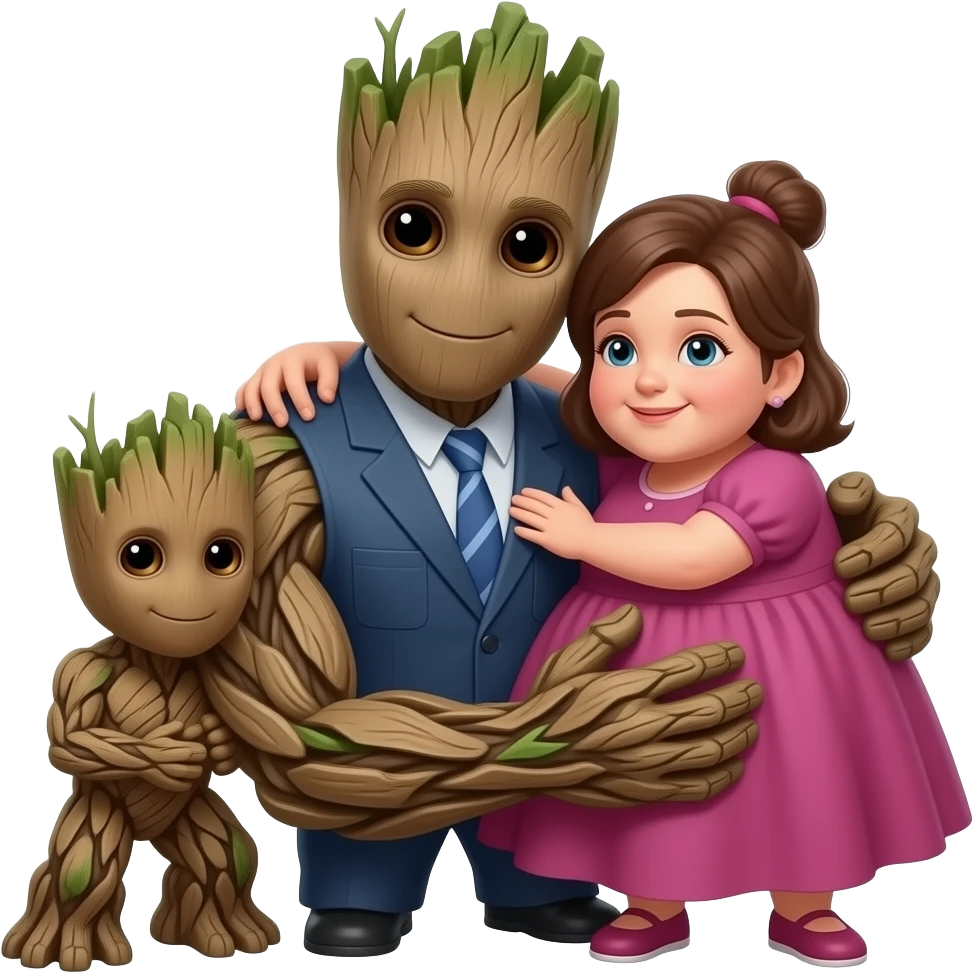 groot hug mommy love emoji