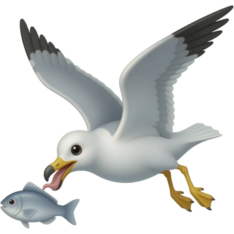 seagull attack emoji