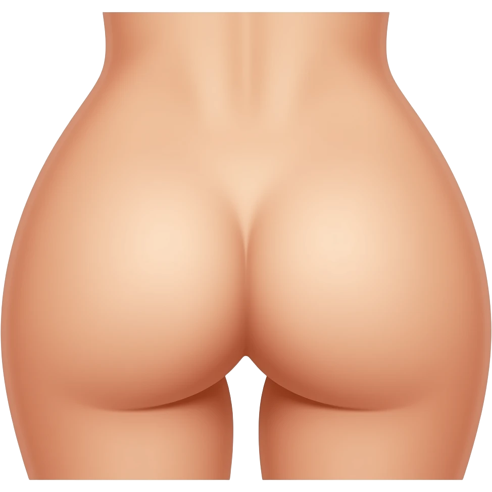 Naked womans asshole emoji