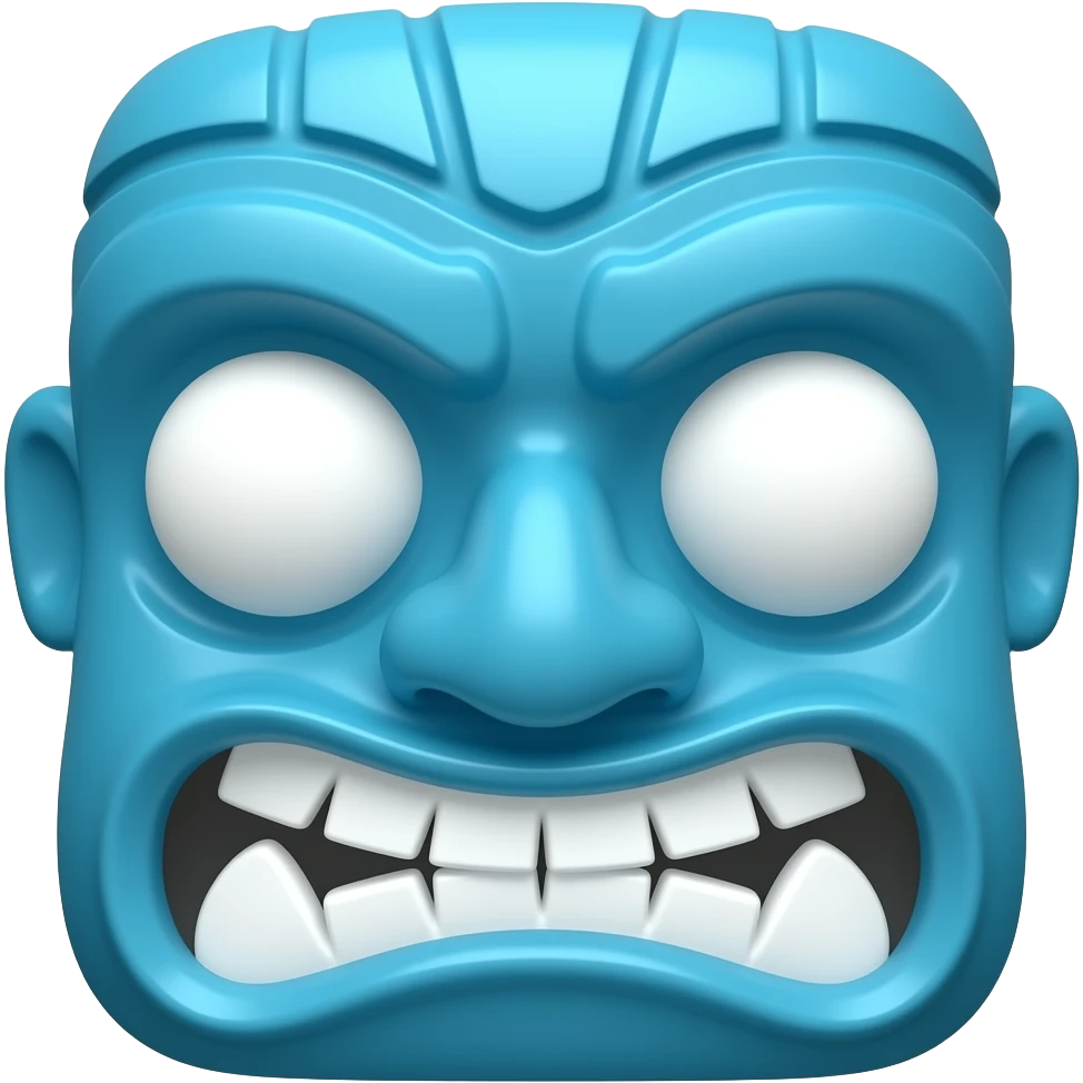 mavi tiki emoji