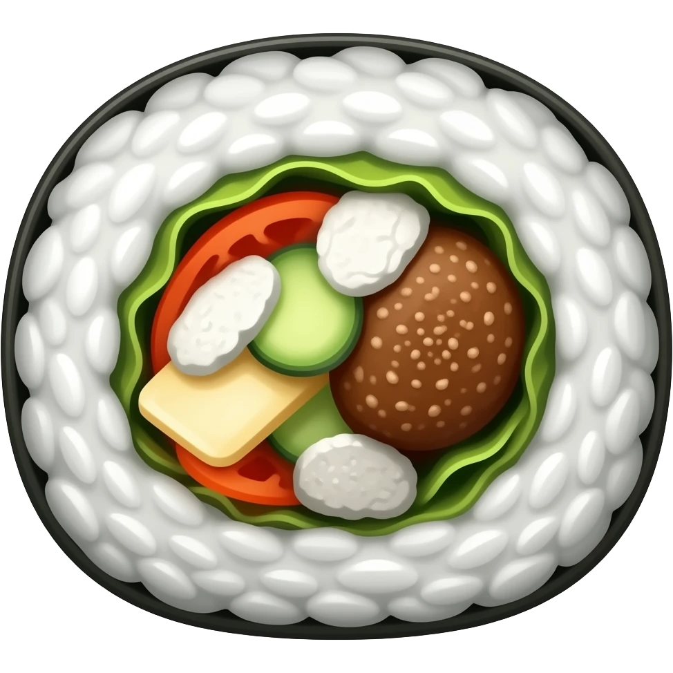 kimbab emoji