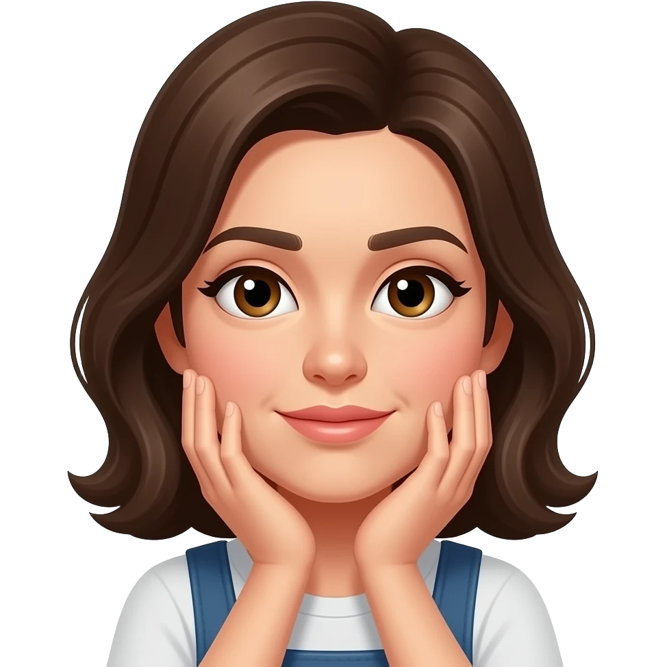 overthinking female emoji