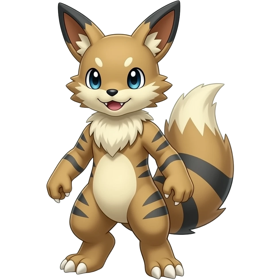 Meowstic-Minccino-Furret-Milotic-Exveemon-Digimon-hybrid emoji