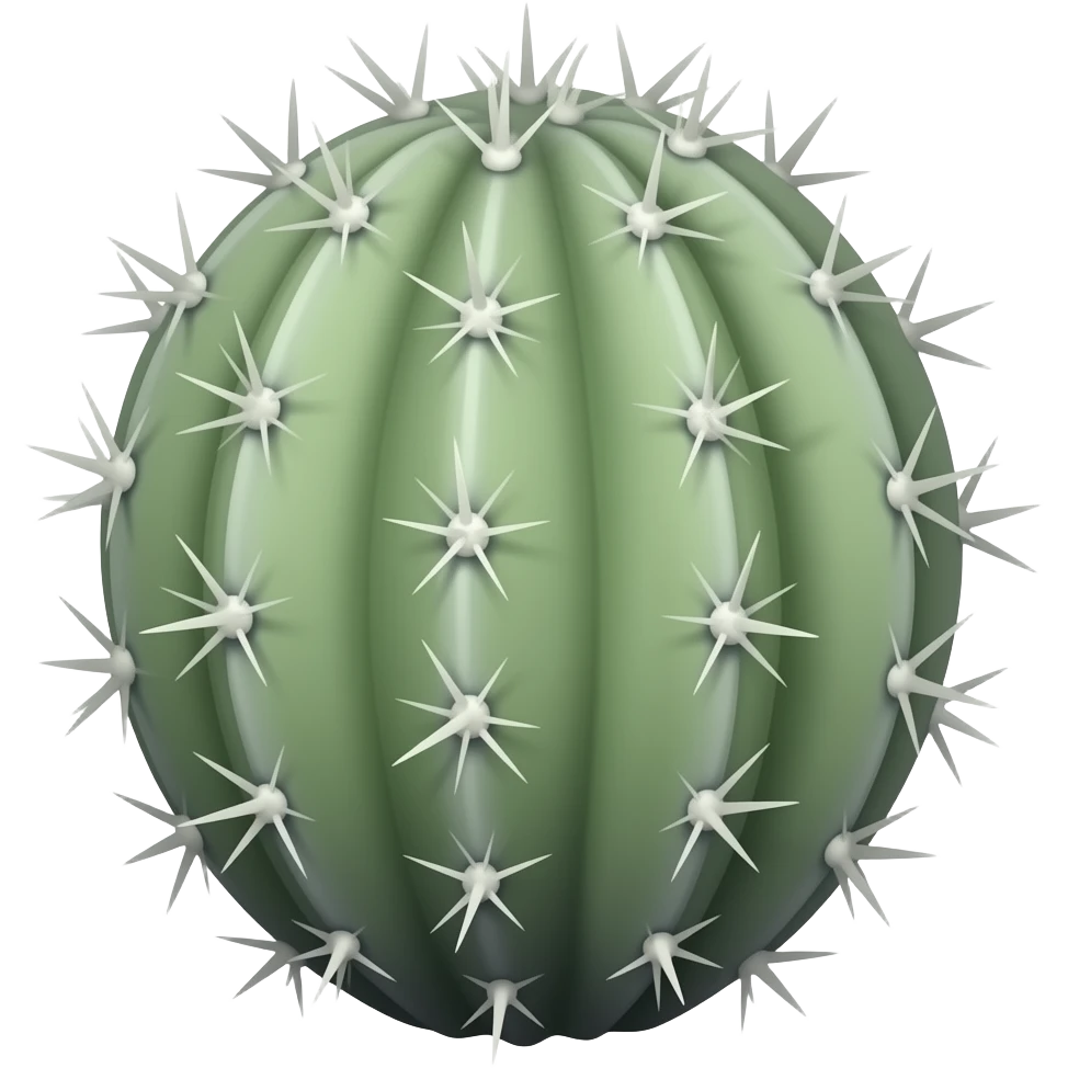 Silverpelare kaktus emoji