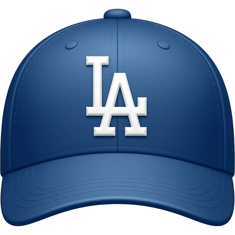 Dodgers hat emoji