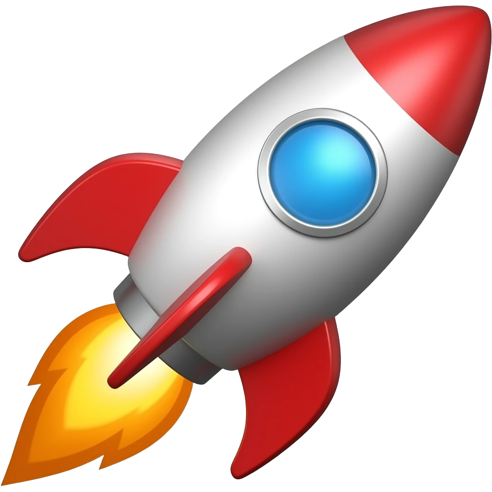 Rocket emoji