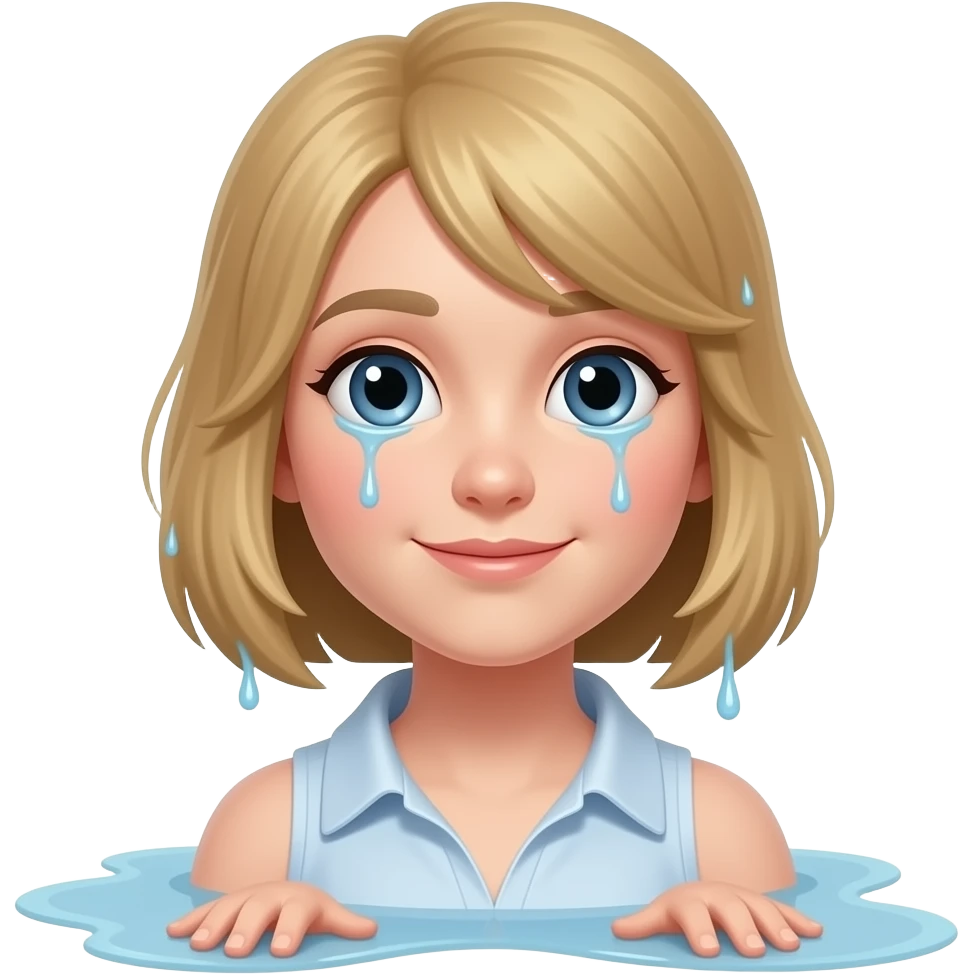 girl slip emoji