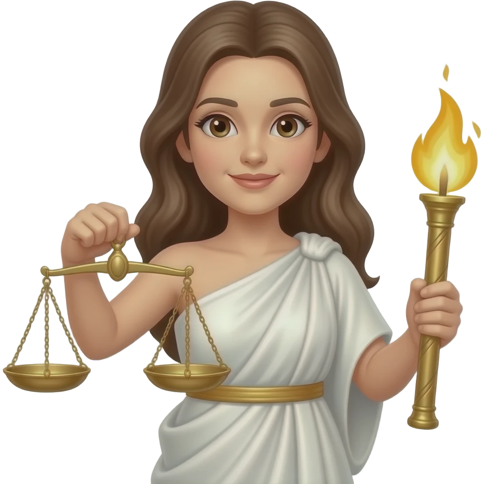 allégorie de la raison femme emoji
