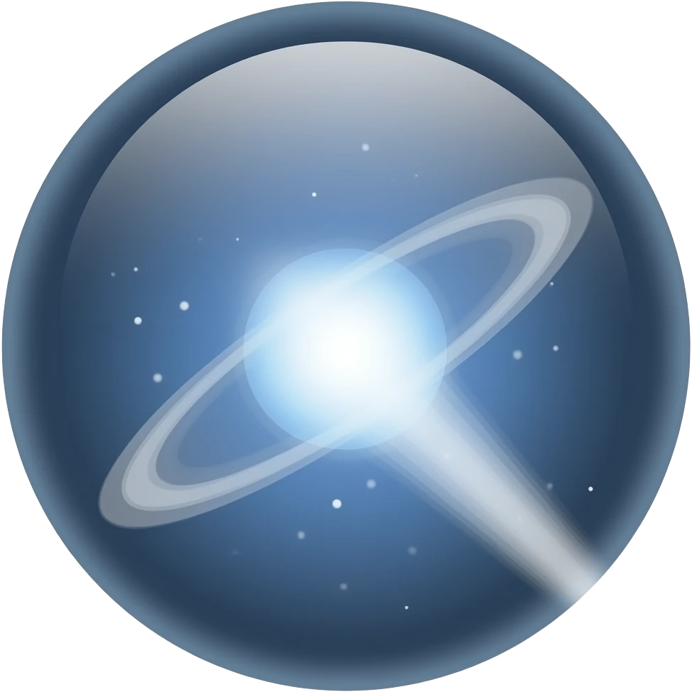 A pulsar emoji