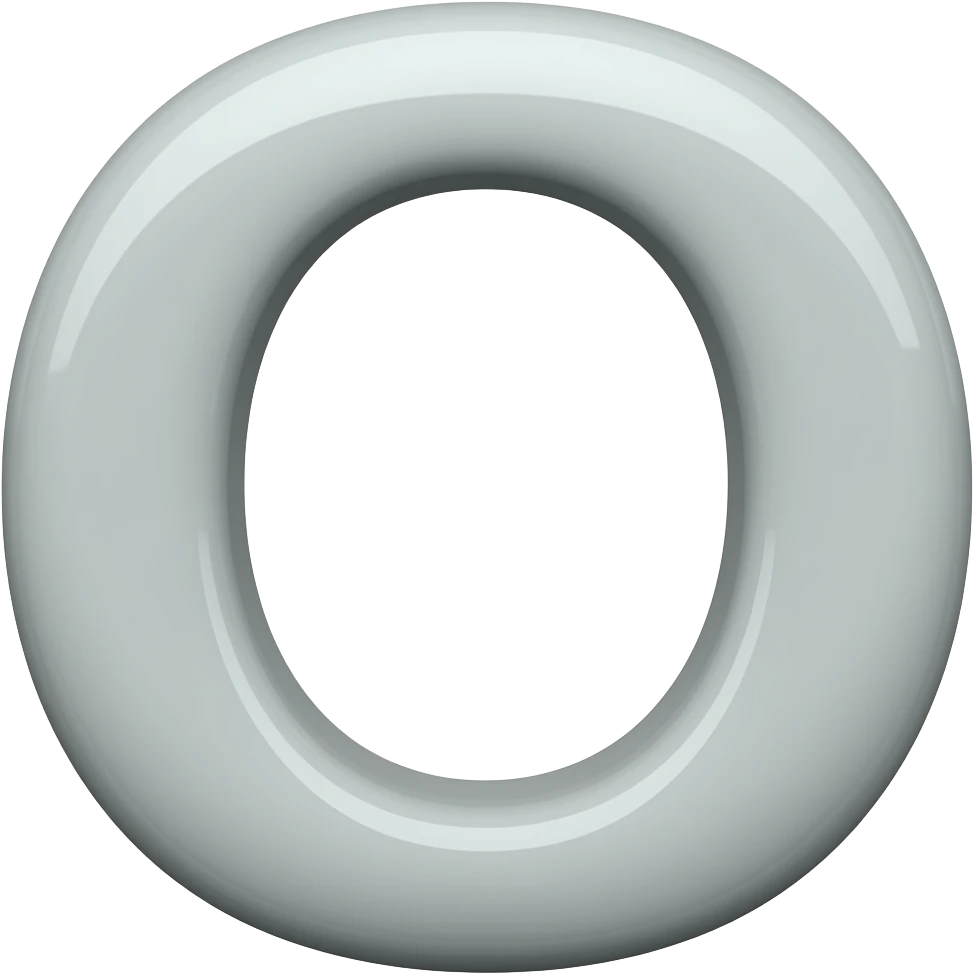 Letter O emoji