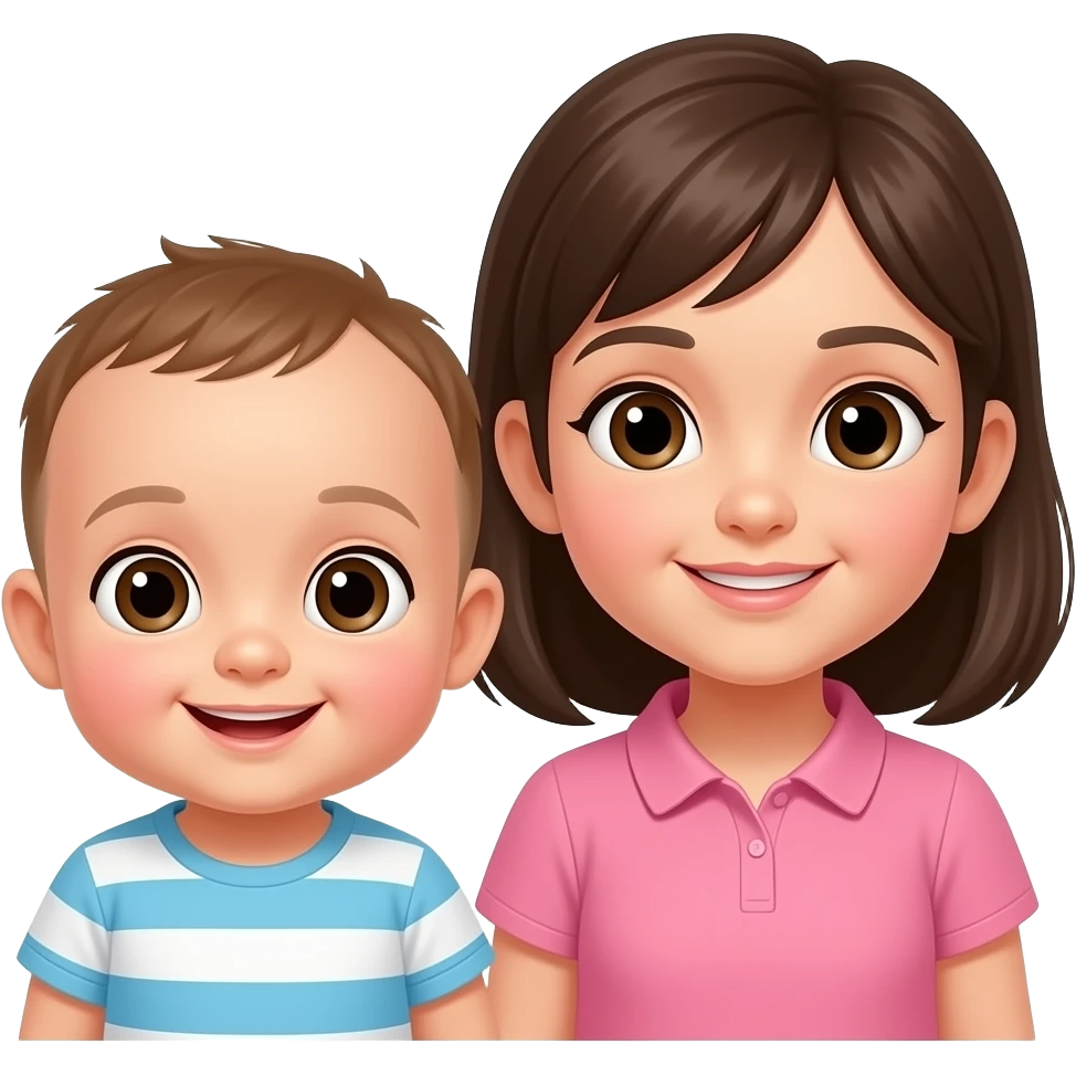 👶+👧 emoji