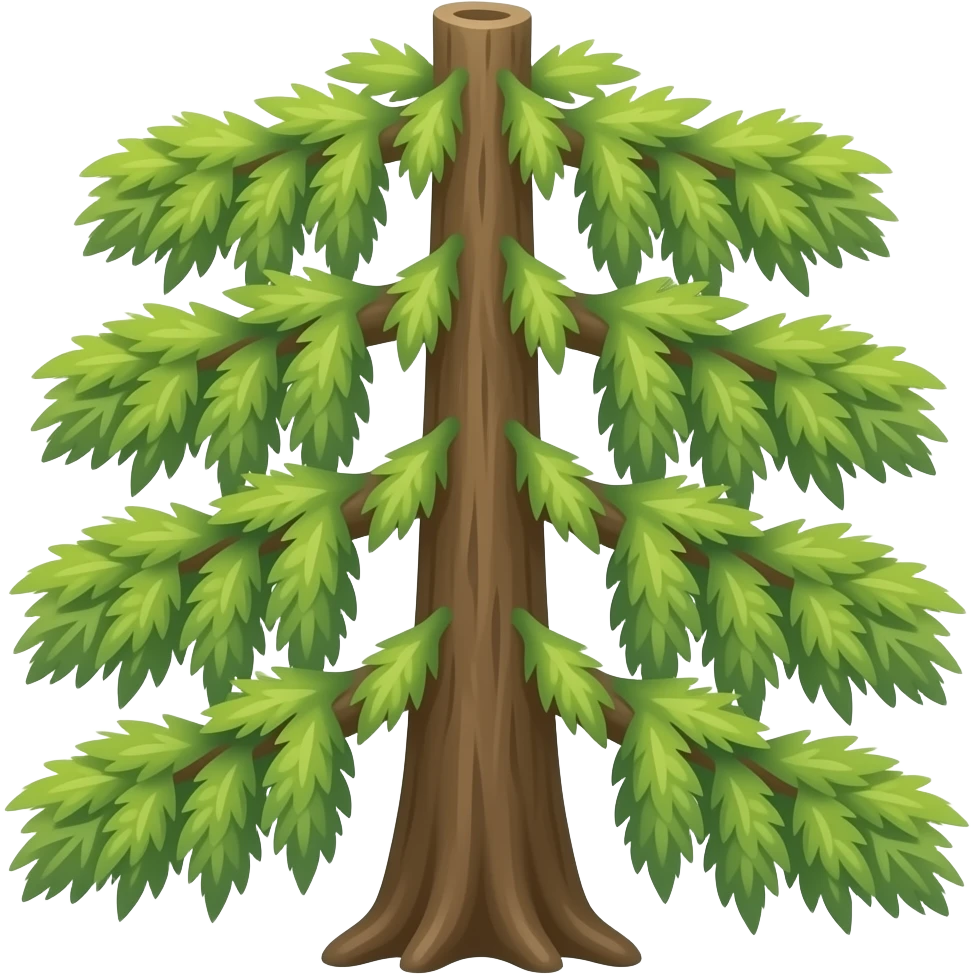 Lepidodendron long tree emoji