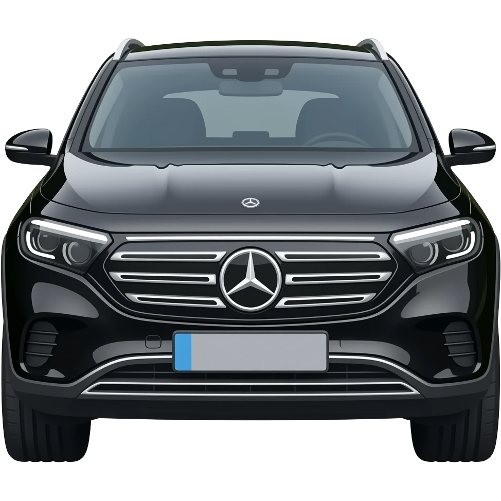 Mercedes EQA black emoji