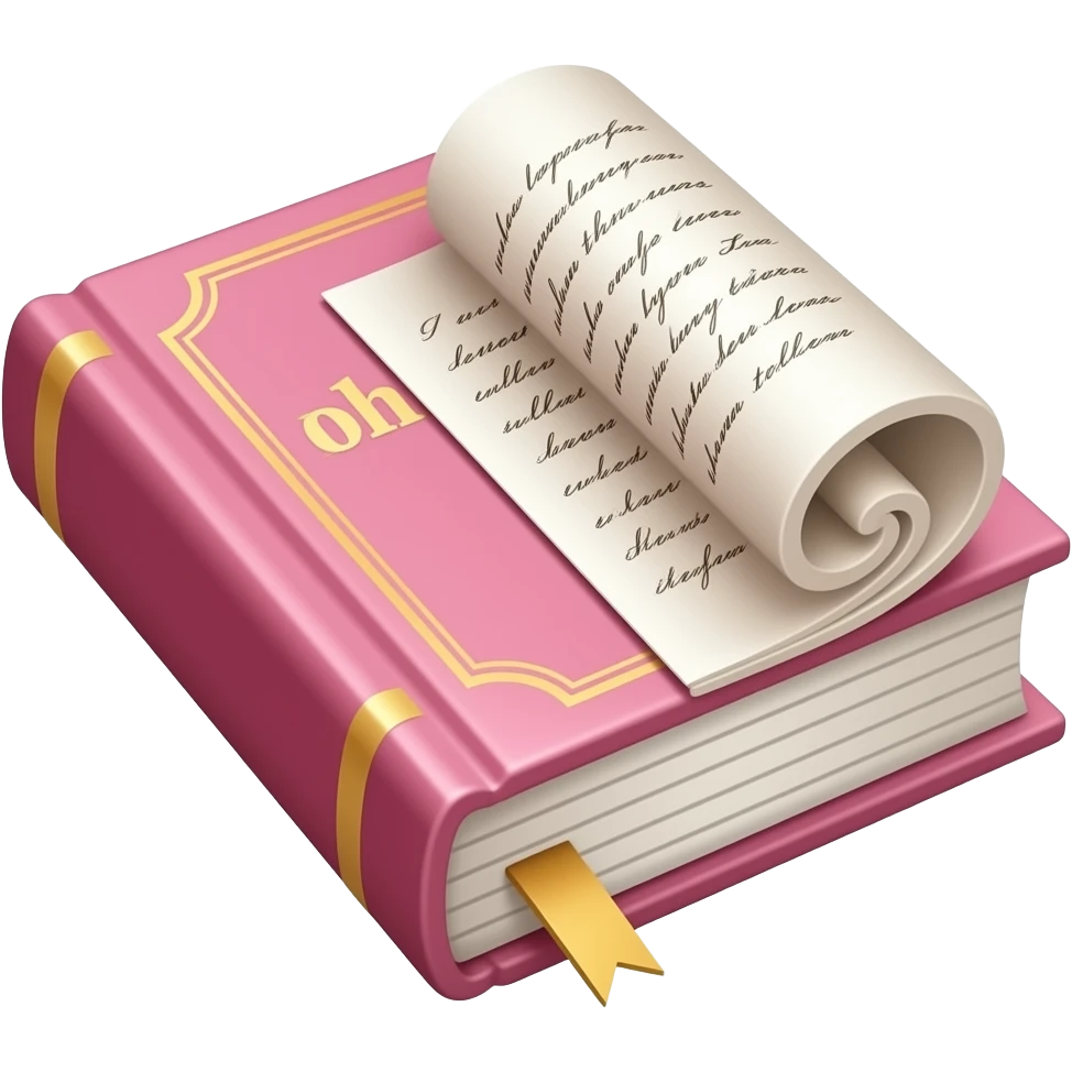 Pink Book emoji