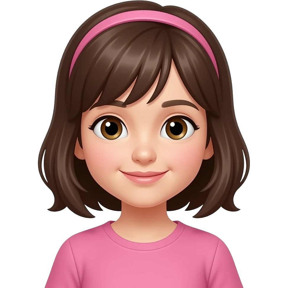 ছোটদের ভালোবাসি। (মেয়ে বাচ্চার ছবি) emoji