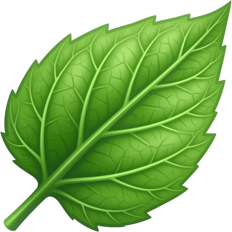 Woad Leaf vegetal emoji