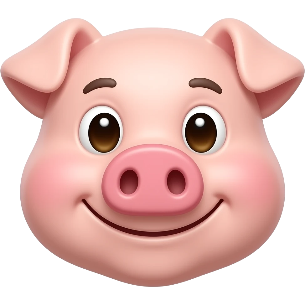 Papa pig cartoon emoji