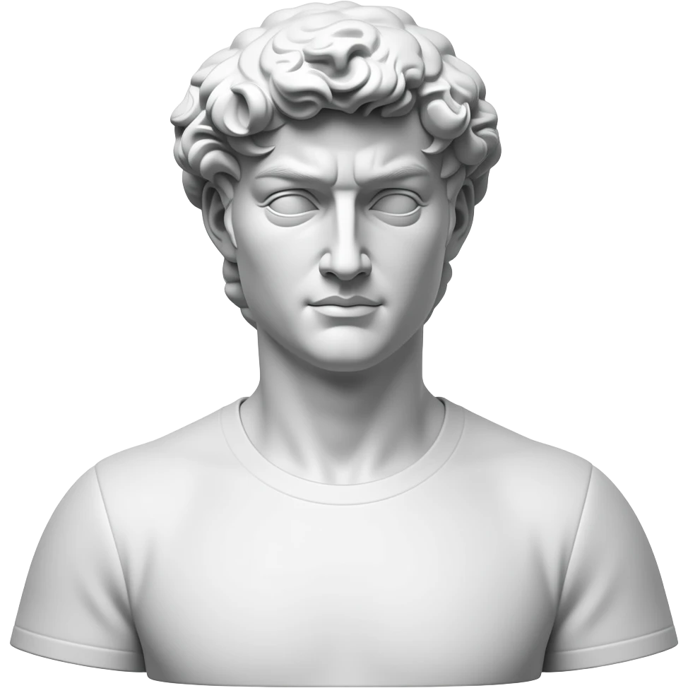 Statue homme emoji