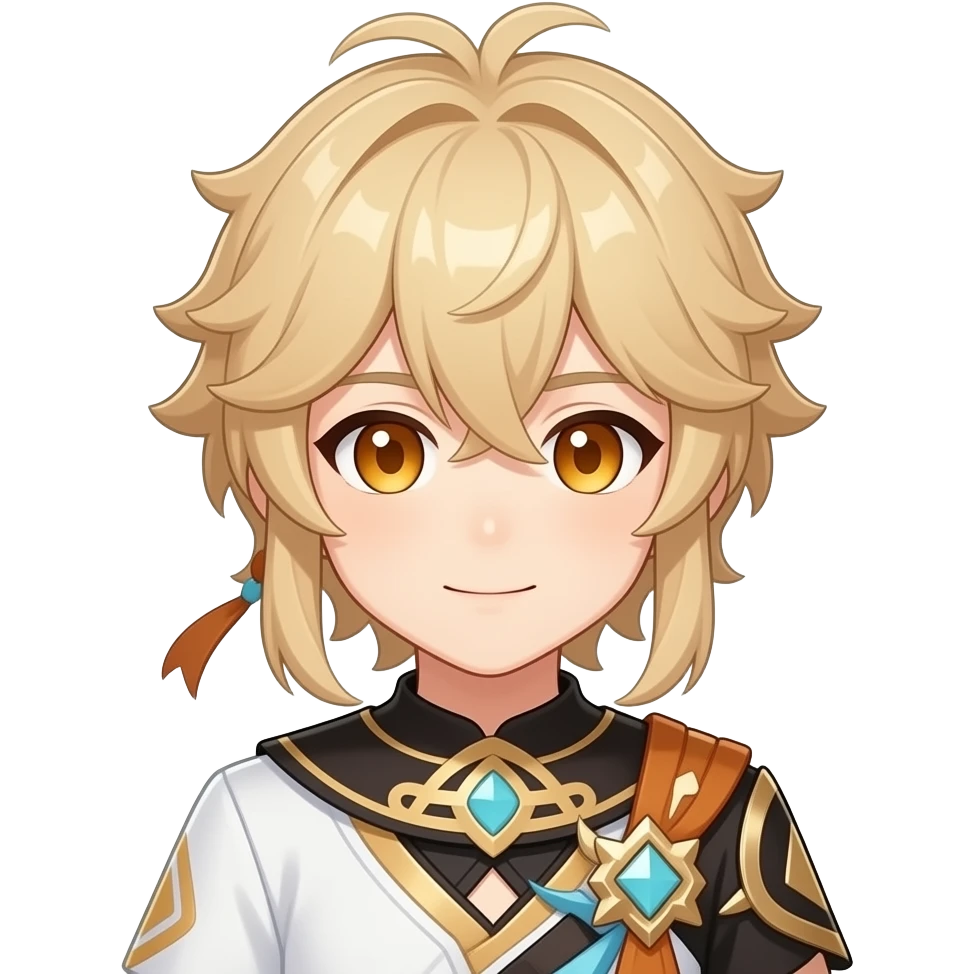 Genshin Impact official promo artwork emoji