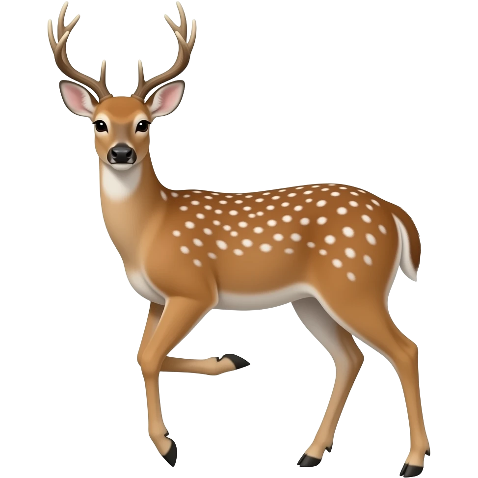 Doe ,or ,a female deer emoji