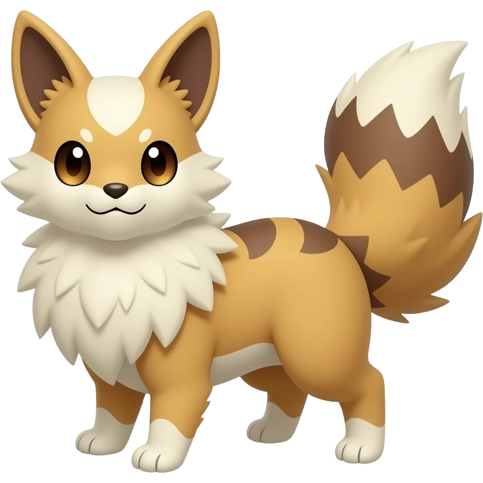 Meowstic-Minccino-Furret-Milotic-Exveemon-hybrid emoji