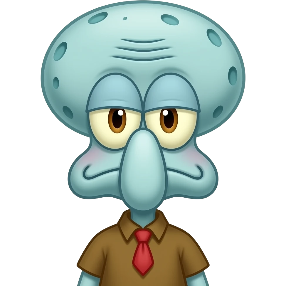 Squidward Tentacles emoji